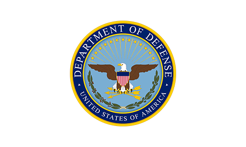 Logo do U.S. Department of Defense — programa oficial de bug bounty onde a No Vuln reportou vulnerabilidades