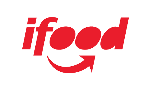 Logo do iFood — plataforma de delivery brasileira no programa de bug bounty da No Vuln